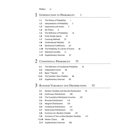 Probability and Statistics (4th Edition)