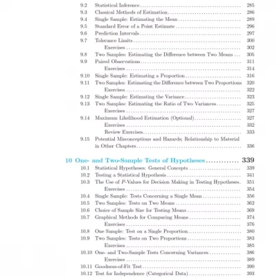 Probability and Statistics for Engineers and Scientists