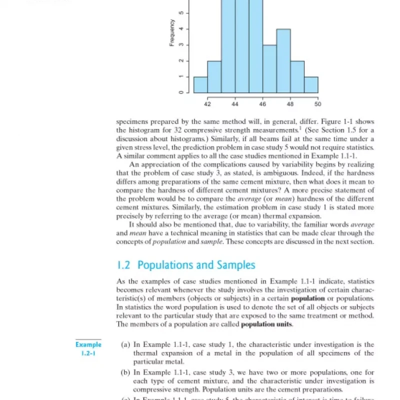 Probability Statistics with R for Engineers and Scientists