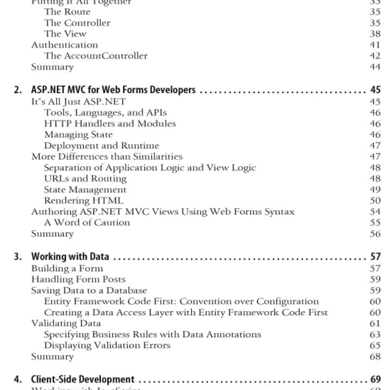 Programming ASP.NET MVC 4