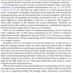 Programming For Computations - Python