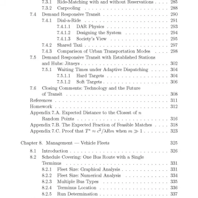 Public transportation systems principles of system design