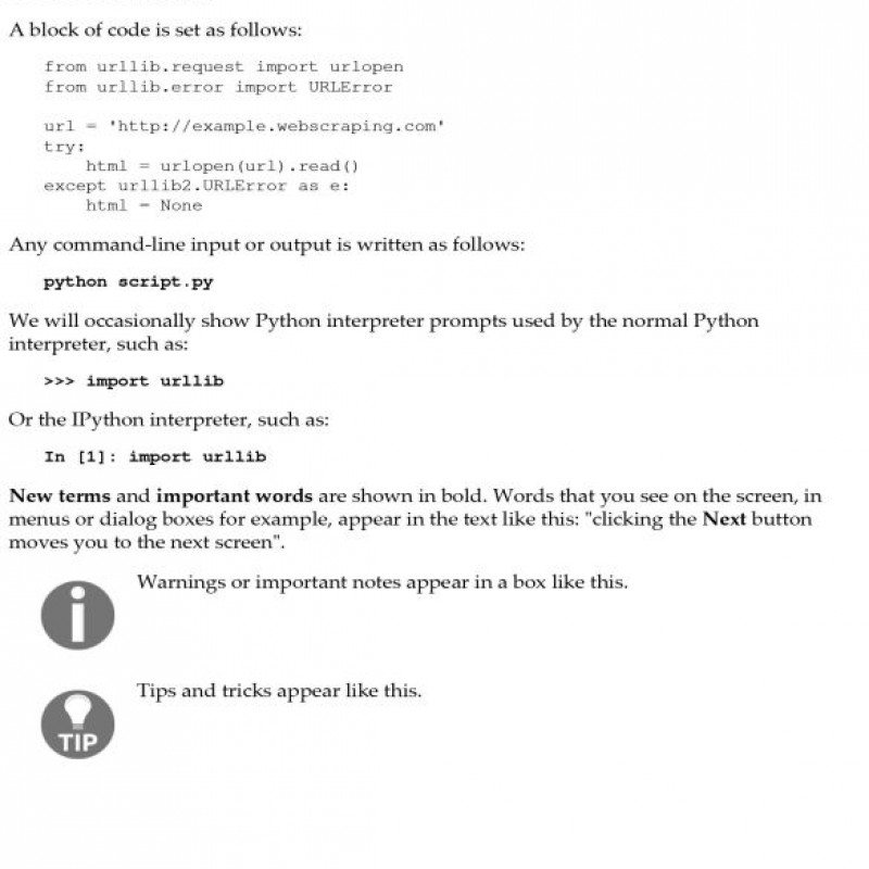 Python Web Scraping Hands-on data scraping and crawling using PyQT, Selenium, HTML and Python
