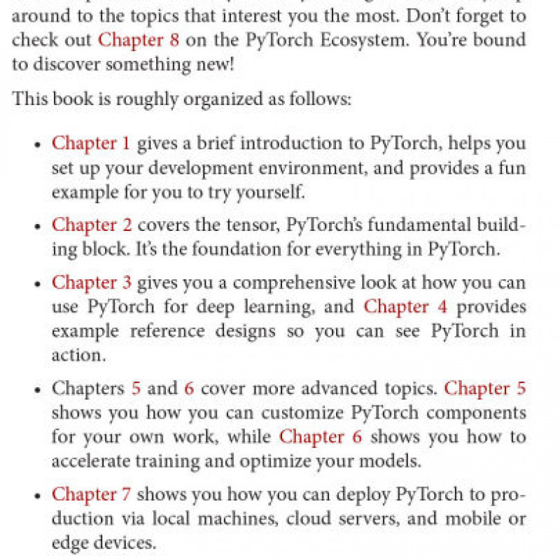 PyTorch Pocket Reference Building and Deploying Deep Learning Models