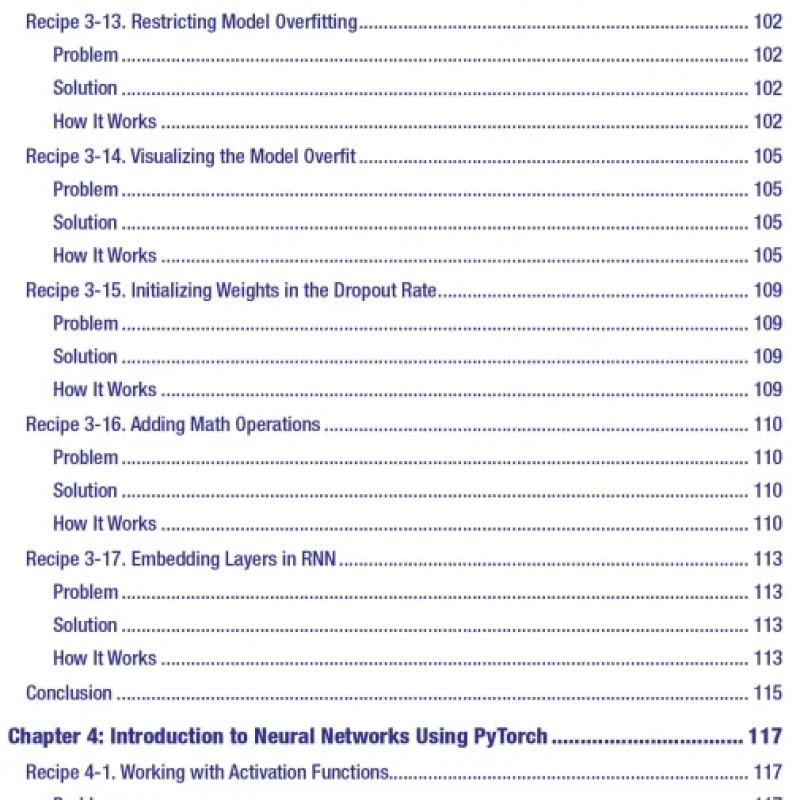 PyTorch Recipes 2nd Edition