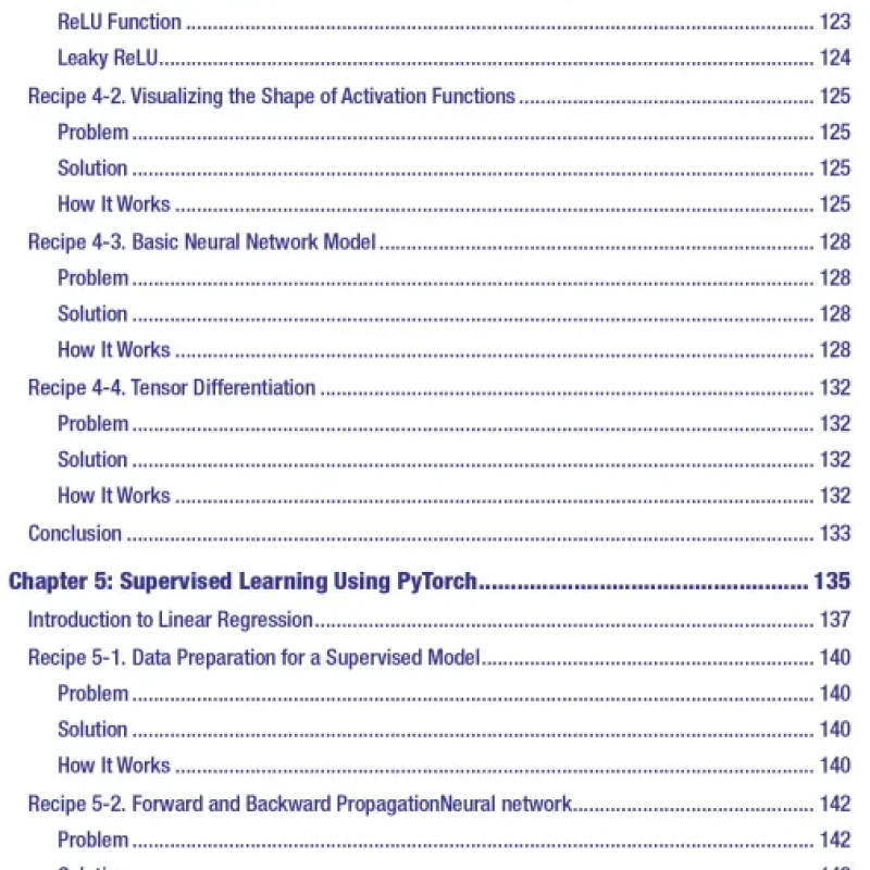 PyTorch Recipes 2nd Edition