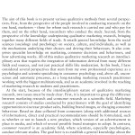 Sách Qualitative marketing research understanding consumer behaviour