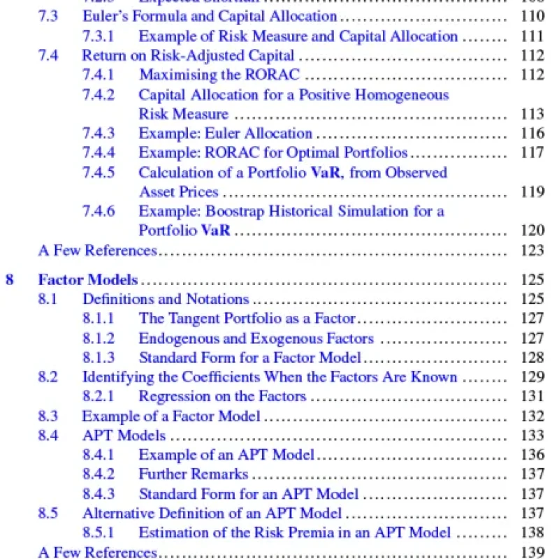 Quantitative Portfolio Management