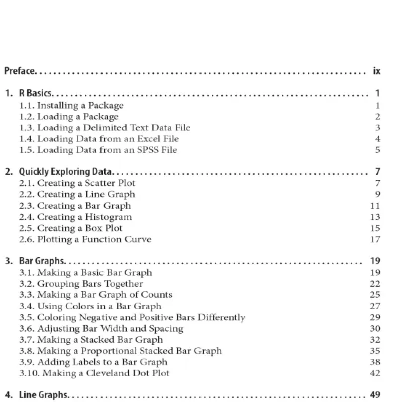 R Graphics Cookbook Practical Recipes for Visualizing Data