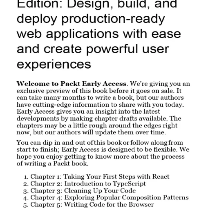 React 18 Design Patterns and Best Practices, Fourth Edition - Hanoi Bookstore