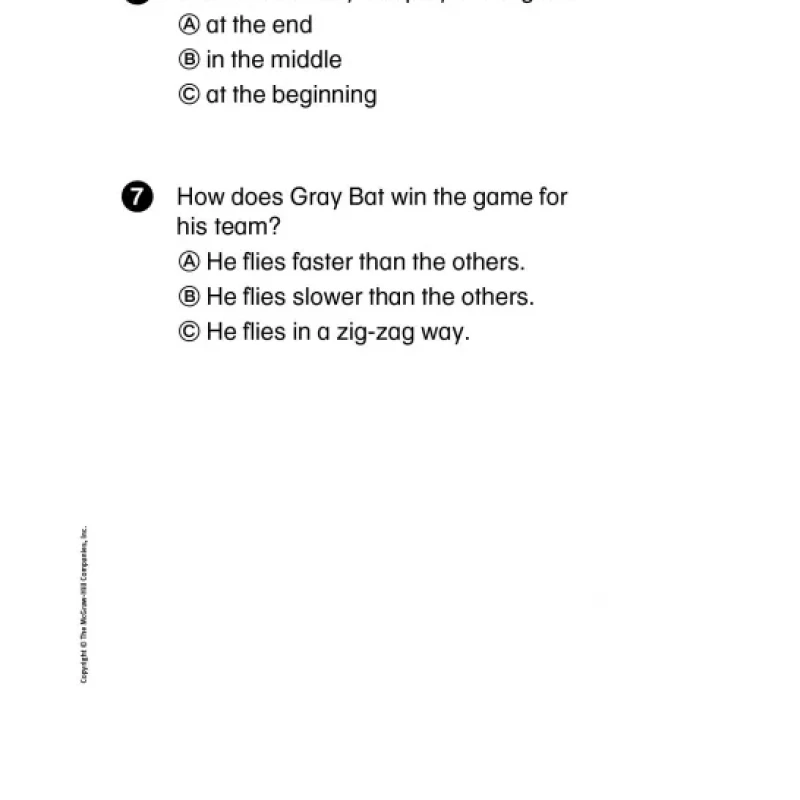 Reading Wonders Assessment Selection Tests (sách đen trắng)