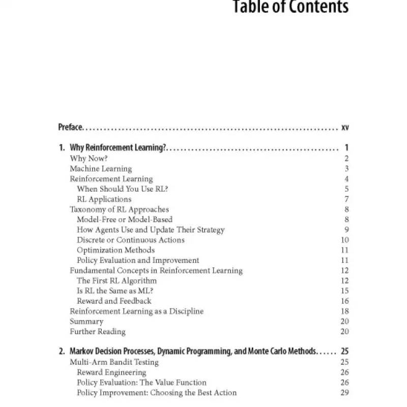 Reinforcement Learning