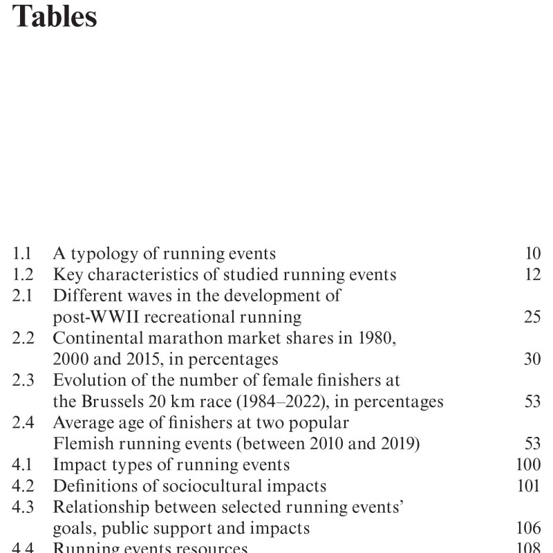 Sách Running Events Policies, Marketing and Impacts