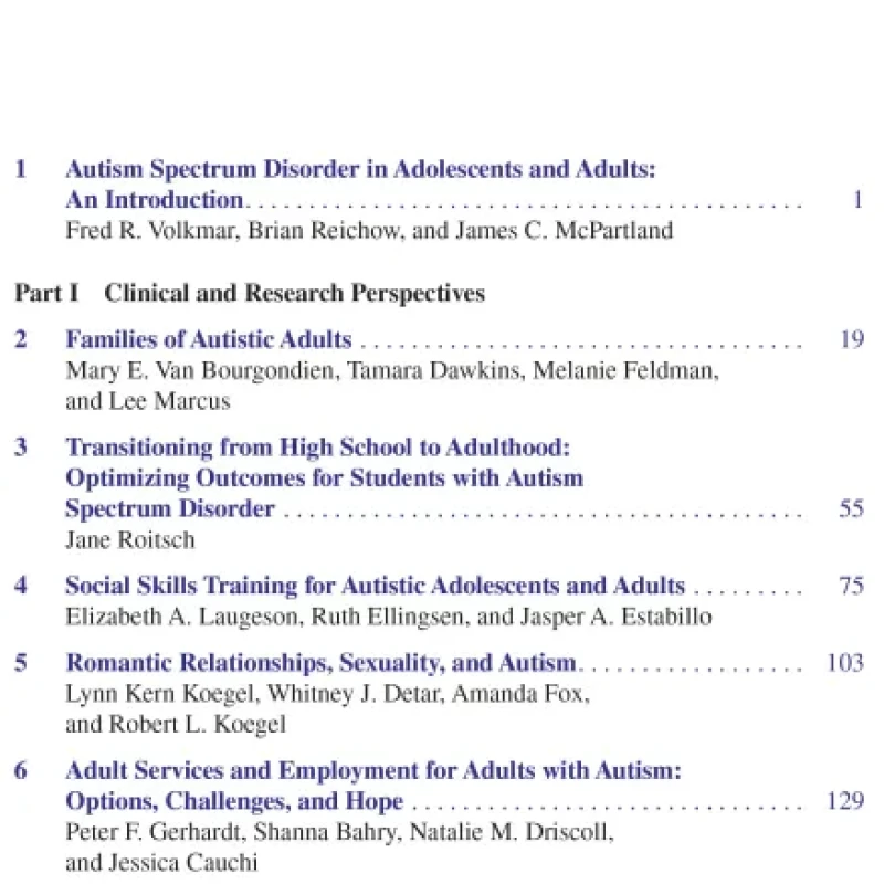 Sách Adolescents and Adults with Autism Spectrum Disorders (2nd Edition)