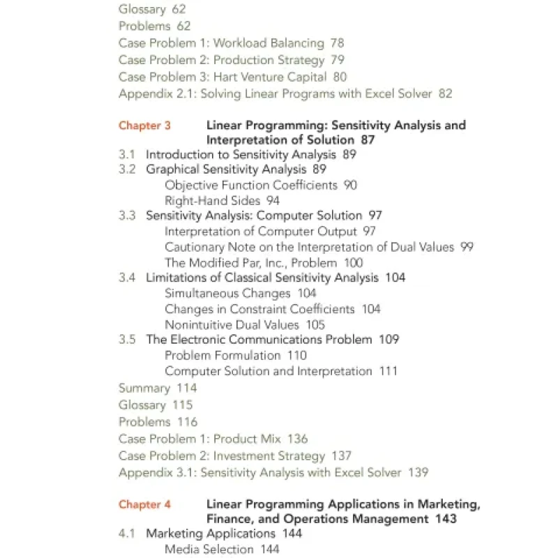 Sách An Introduction to Management Science Quantitative Approaches to Decision Making, 16e
