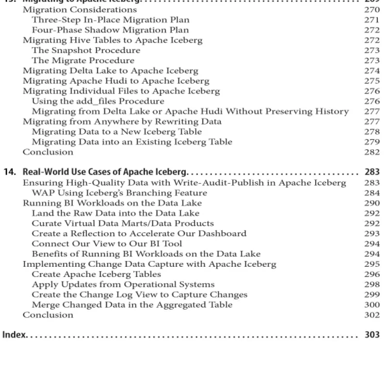 Sách Apache Iceberg The Definitive Guide Data Lakehouse Functionality