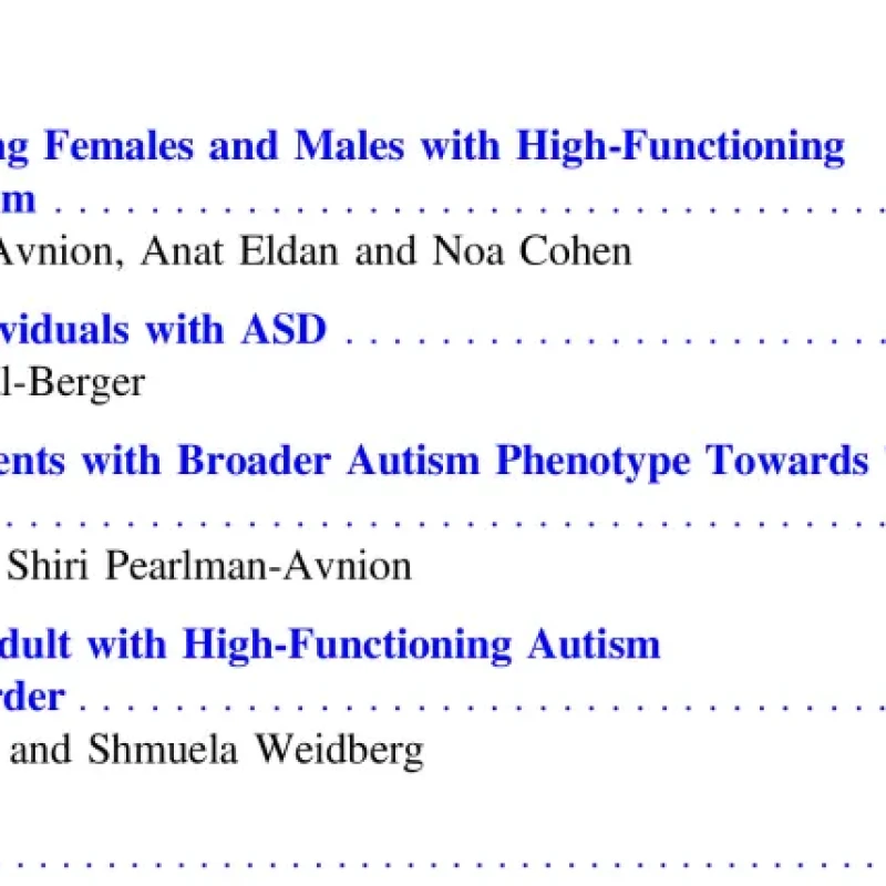 Sách Autism in Adulthood