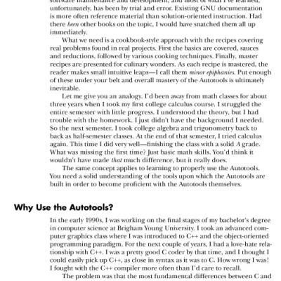 Sách Autotools A Practitioners Guide to GNU Autoconf, Automake, and Libtool