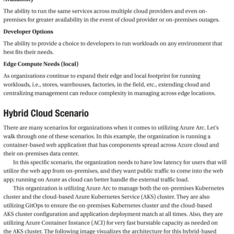 Sách Azure Arc-Enabled Kubernetes and Servers Extending Hyperscale Cloud Management to Your Datacenter