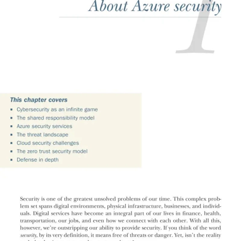 Sách Azure Security