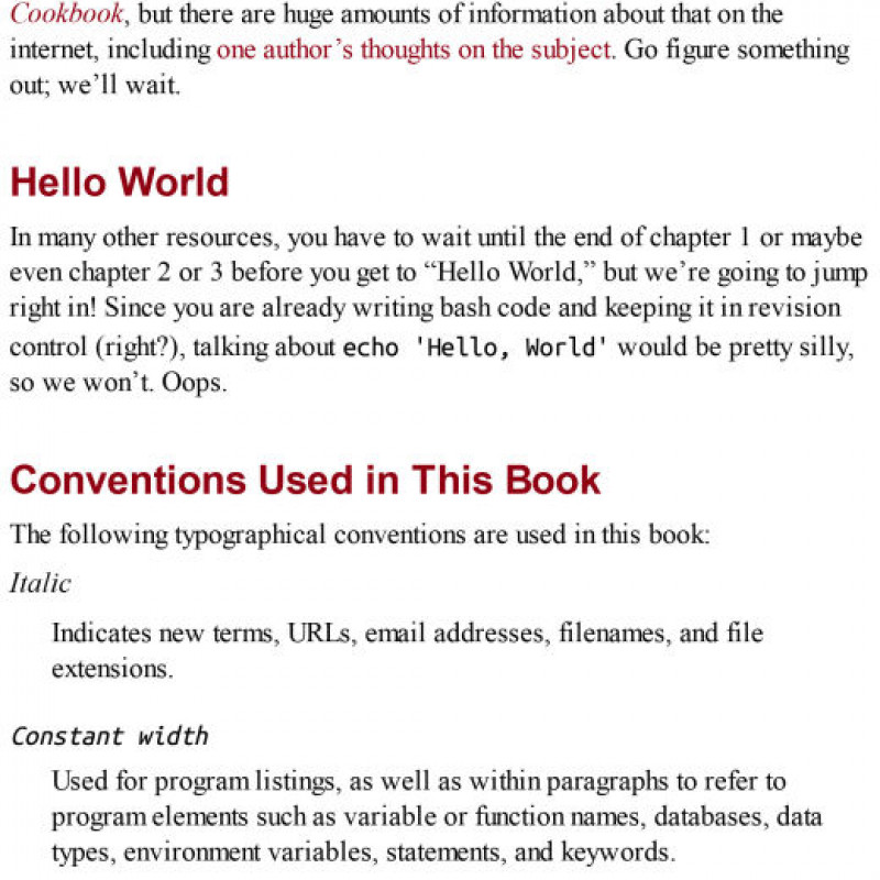Sách Bash Idioms Write Powerful, Flexible, Readable Shell Scripts