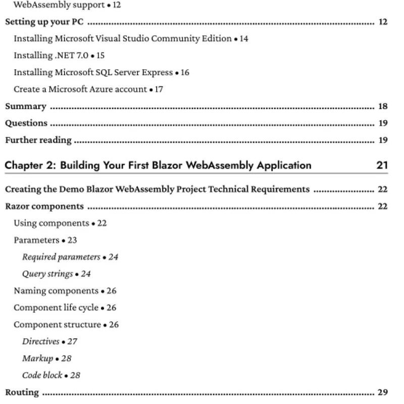 Sách Blazor WebAssembly By Example - Second Edition