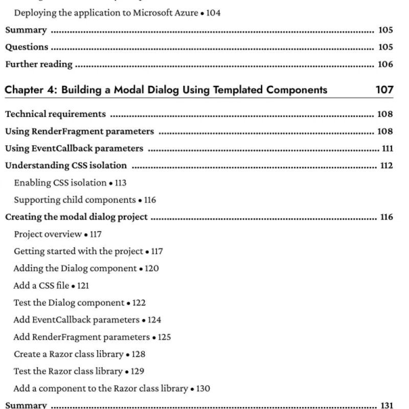 Sách Blazor WebAssembly By Example - Second Edition