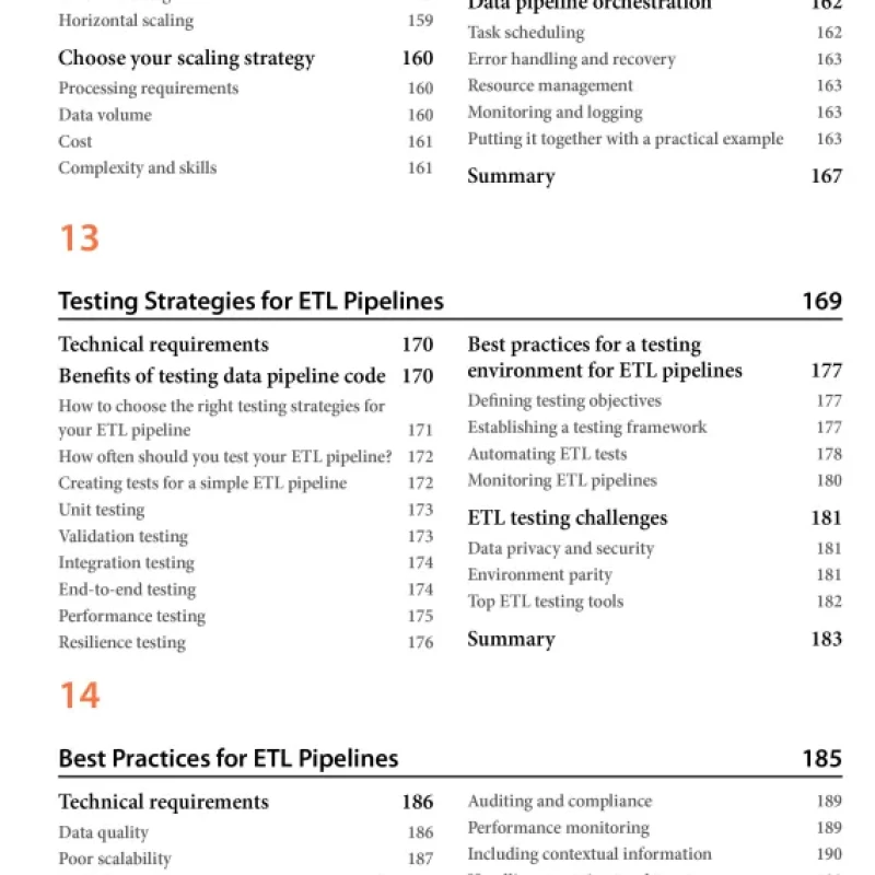 Sách Building ETL Pipelines with Python Create and deploy enterprise-ready ETL pipelines by employing modern methods