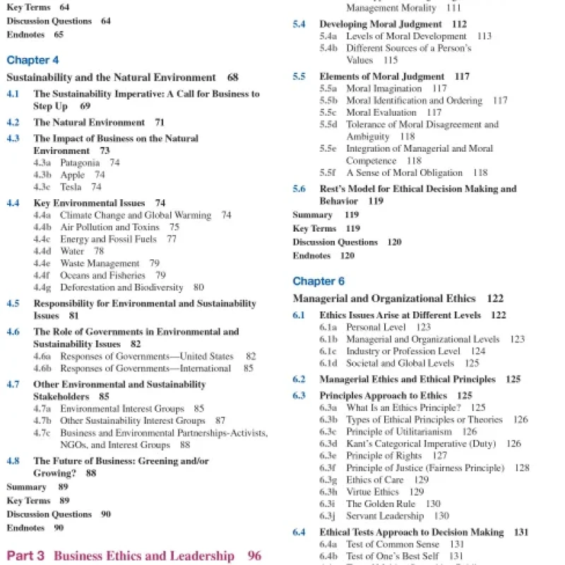 Sách Business and Society Ethics, Sustainability, and Stakeholder Management, 11th