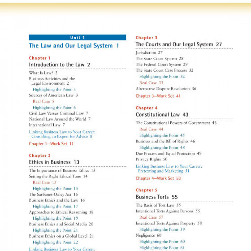 Sách Business Law Text Exercises (MindTap Course List)