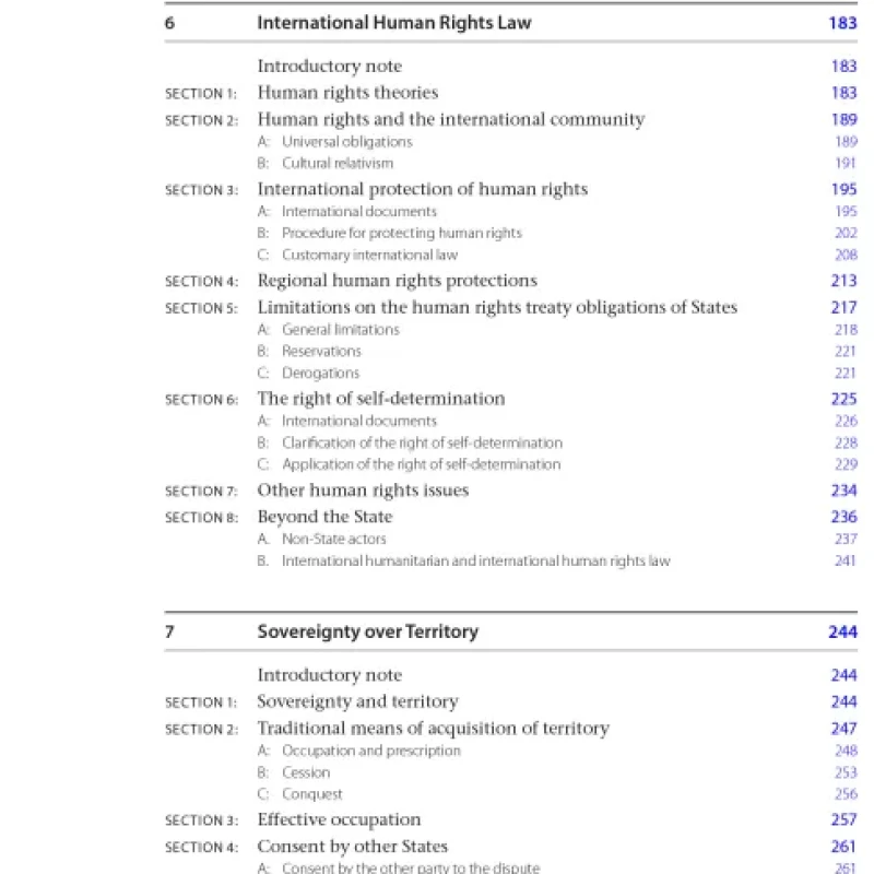 Sách Cases Materials on International Law