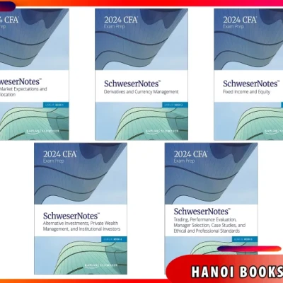 Sách CFA 2024 Level III - SchweserNotes Book 1,2,3,4,5 - HanoiBookstore