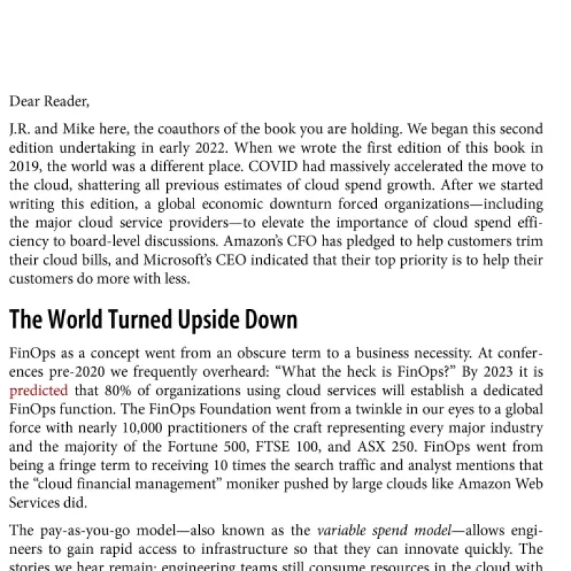 Sách Cloud FinOps Collaborative, Real-Time Cloud Value Decision Making, 2nd Edition