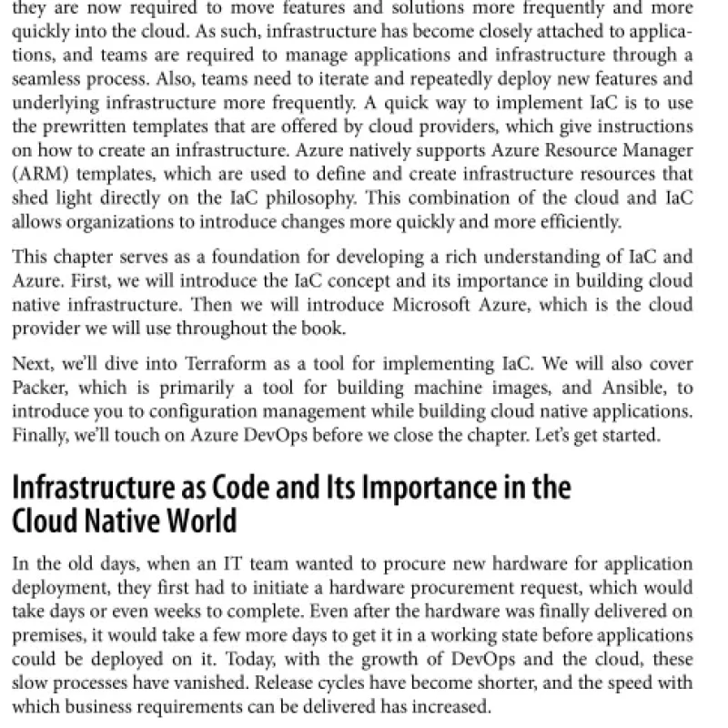 Sách Cloud Native Infrastructure with Azure Building and Managing Cloud Native Applications