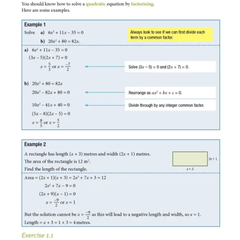 Sách Complete Pure Mathematics 1 for Cambridge International AS A Level