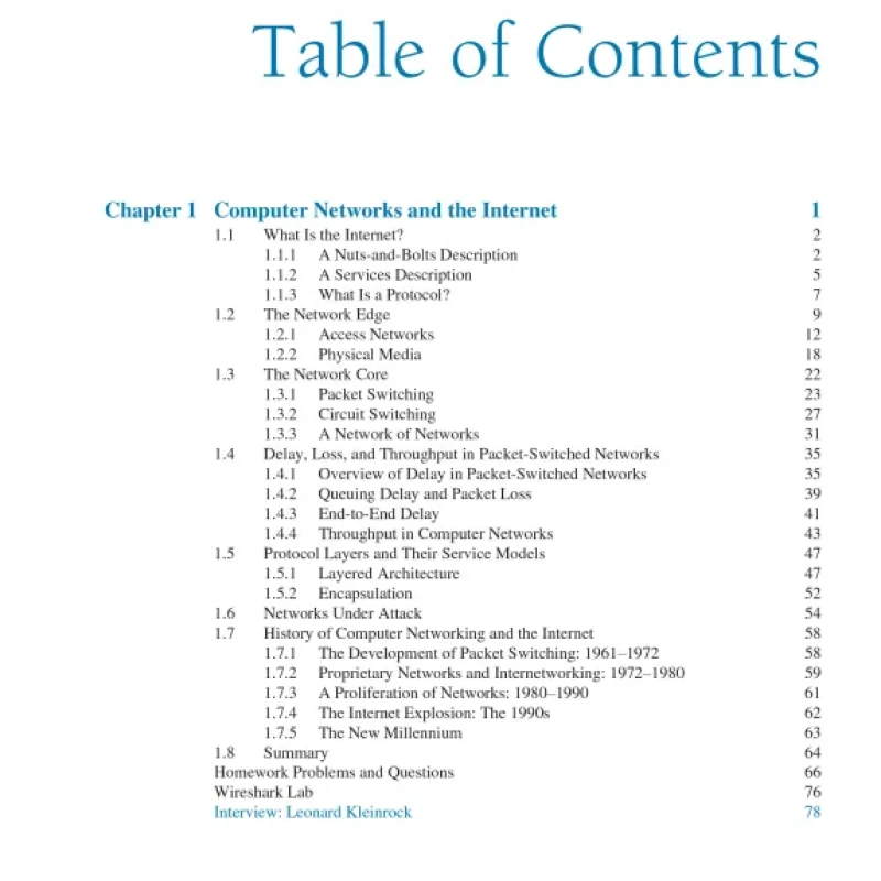 Sách Computer Networking A Top-Down Approach 8th