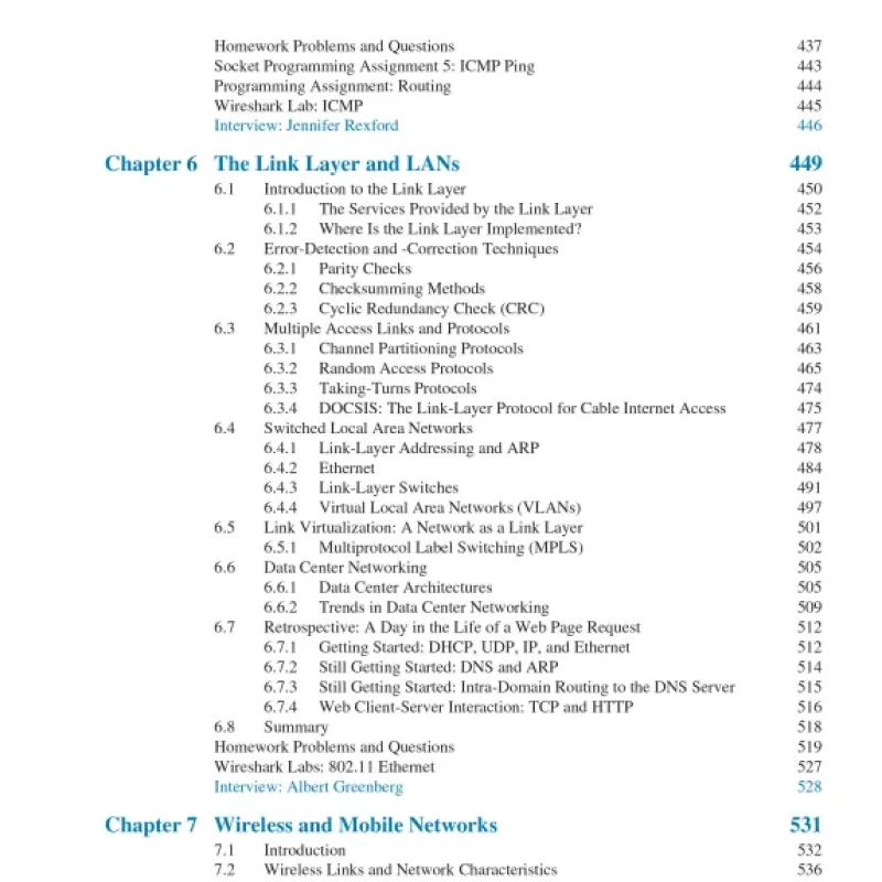 Sách Computer Networking A Top-Down Approach 8th