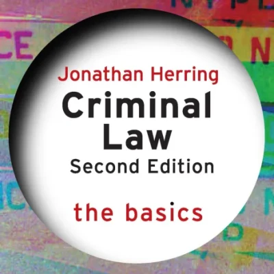Sách Criminal Law The Basics, 2nd Edition