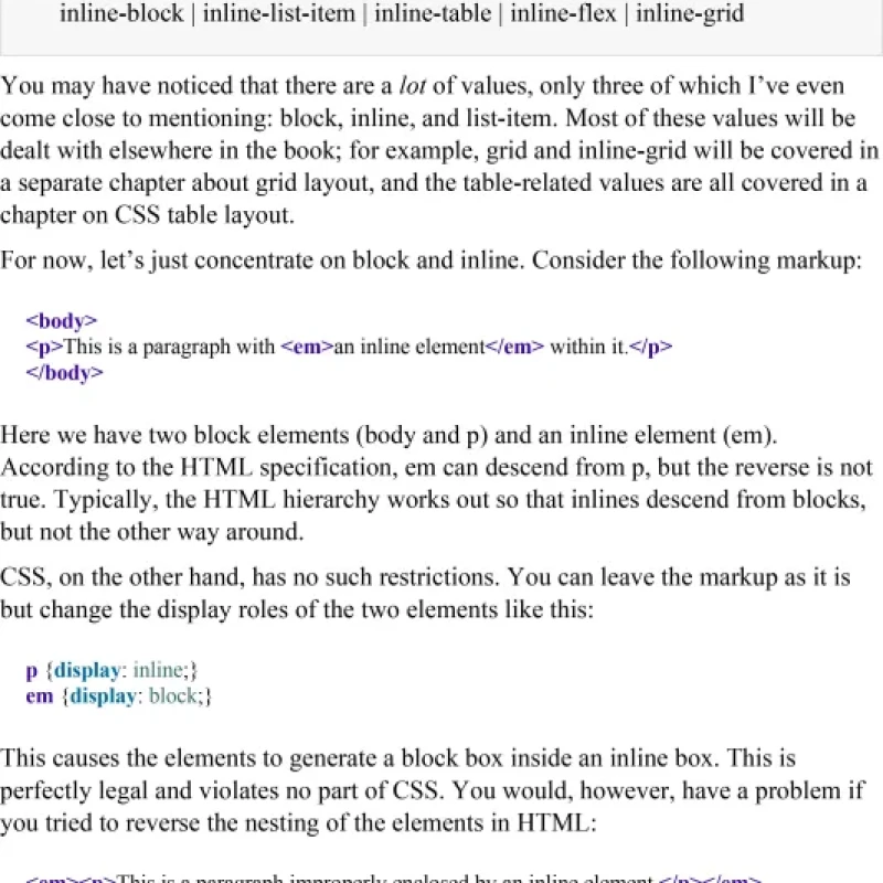 Sách CSS The Definitive Guide Visual Presentation for the Web