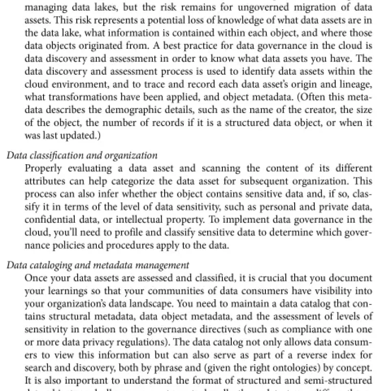 Sách Data Governance The Definitive Guide