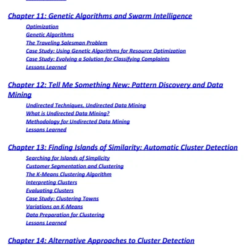 Sách Data Mining Techniques For Marketing, Sales, and Customer Relationship Management 3rd Ed. 2011