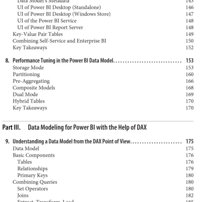 Sách Data Modeling with Microsoft Power BI Self-Service and Enterprise Data Warehouses with Power BI