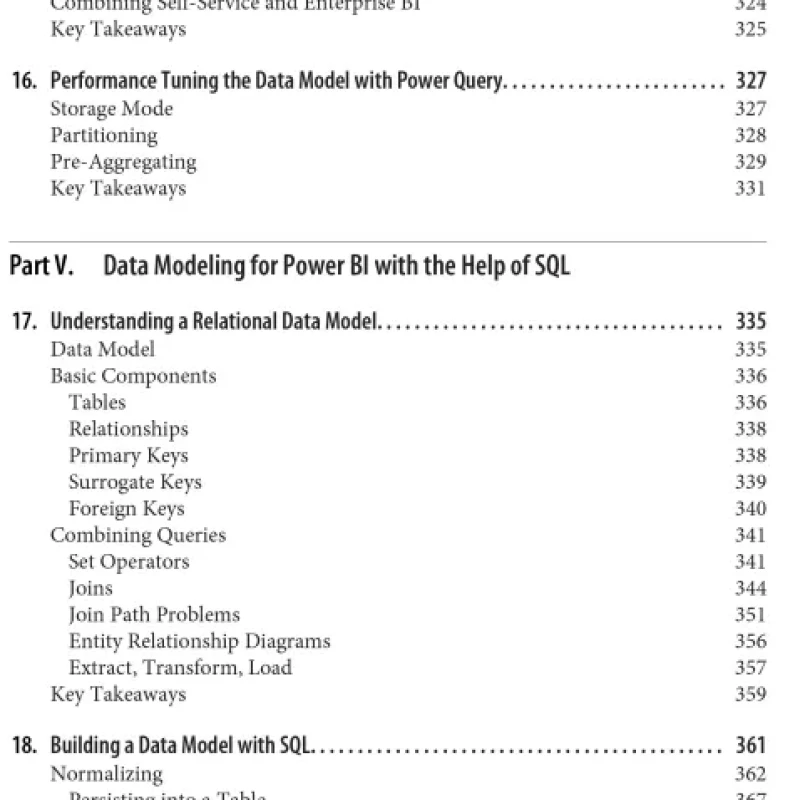 Sách Data Modeling with Microsoft Power BI Self-Service and Enterprise Data Warehouses with Power BI