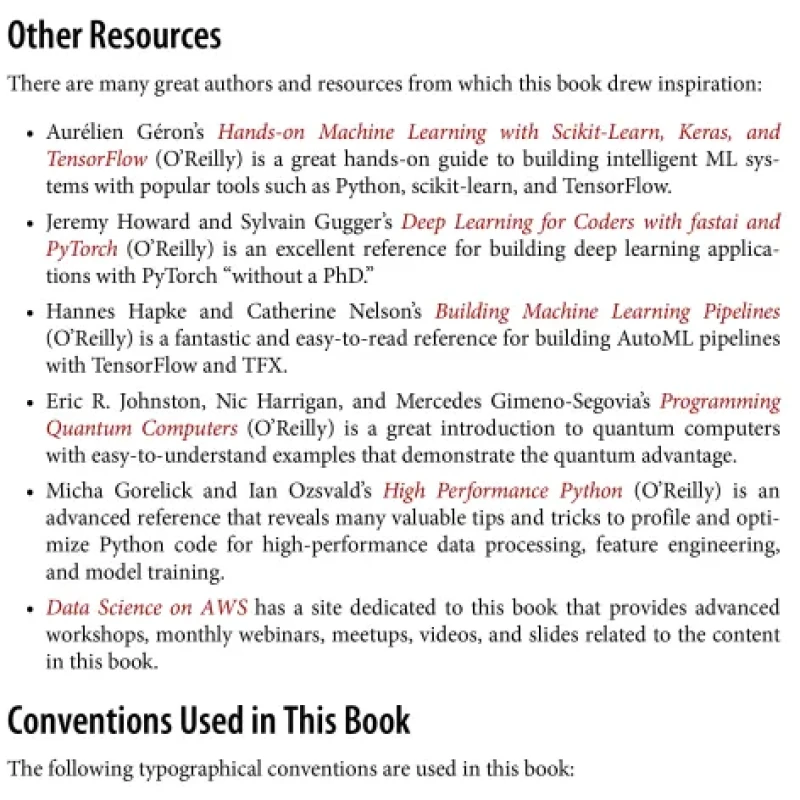 Sách Data Science on AWS Implementing End-to-End, Continuous AI and Machine Learning Pipelines