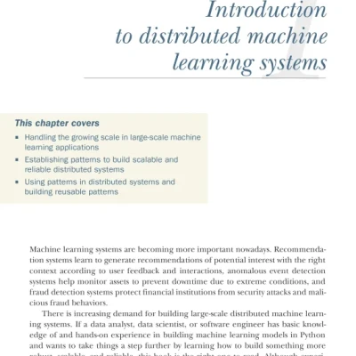 Sách Distributed Machine Learning Patterns