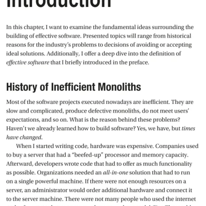 Sách Effective Software Development for the Enterprise