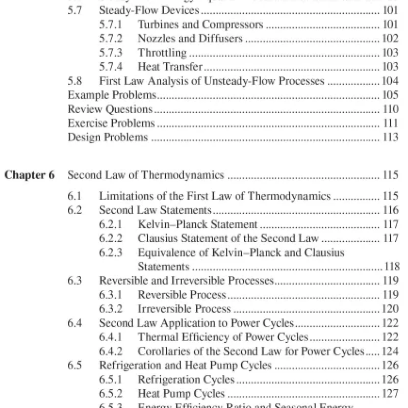 Sách Engineering Thermodynamics Fundamental and Advanced Topics