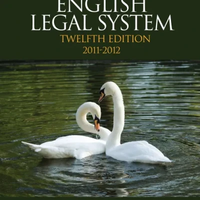 Sách English legal system, 2011-2012 2011-2012