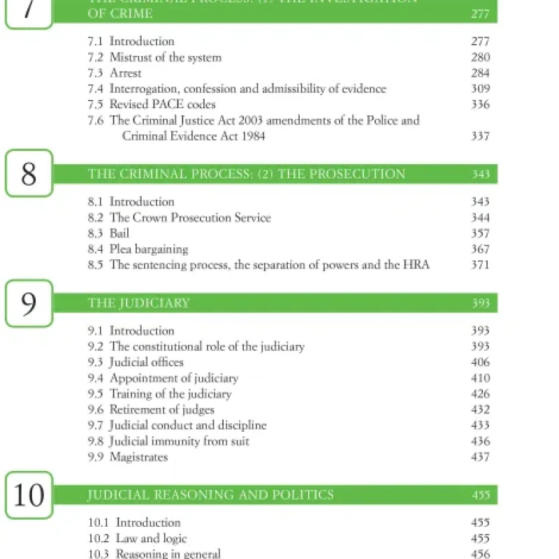Sách English legal system, 2011-2012 2011-2012