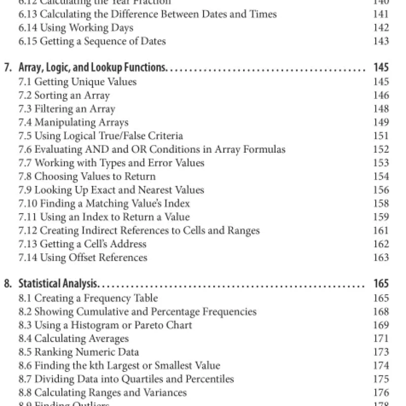 Sách Excel Cookbook Recipes for Mastering Microsoft Excel